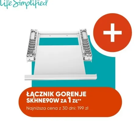 Łącznik Gorenje SKHNE90W promocja w Max Elektro