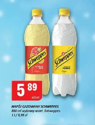 Napój gazowany Schweppes Indian Tonic promocja w Chorten