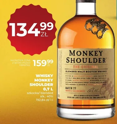 Whisky promocja w Duży Ben