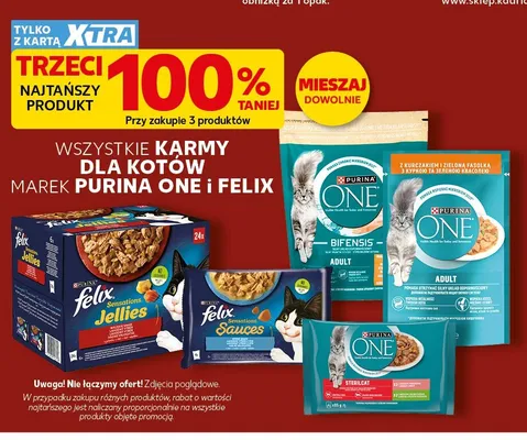 Karma dla kotów Felix Sensations Jellies promocja w Kaufland
