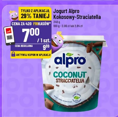 Jogurt Alpro Kokosowy-Straciatella promocja w POLOmarket