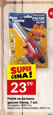 Palnik na kartusze gazowe Olymp promocja w Twój Market