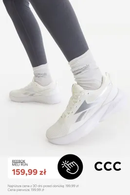Buty sportowe Reebok Meli Run promocja w CCC