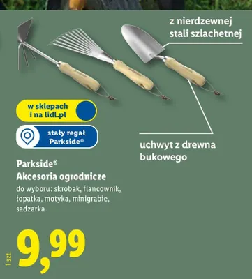 Akcesoria ogrodnicze promocja w Lidl