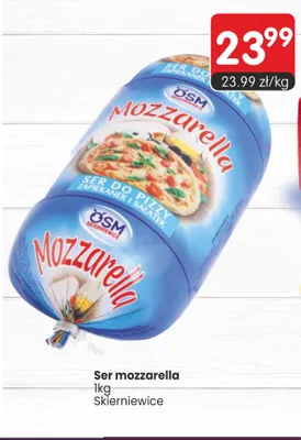Ser mozzarella OSM Skierniewice promocja w Market Point