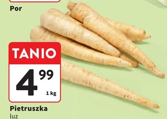 Pietruszka promocja w Intermarche