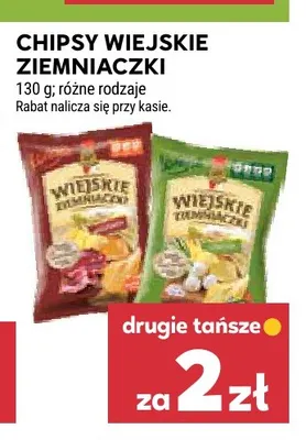 Chipsy Wiejskie Ziemniaczki promocja w Stokrotka
