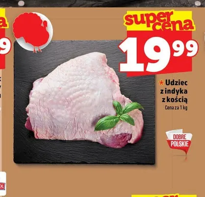 Udziec z indyka z kością promocja w TOPAZ