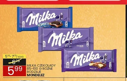 Czekolada Milka promocja w Wafelek
