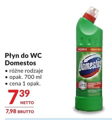 Płyn do WC Domestos promocja w Makro
