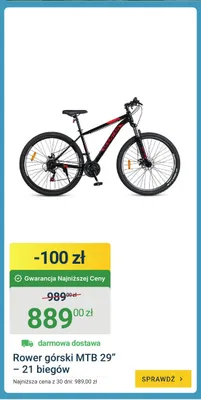 Rower górski MTB 29" promocja w ERLI