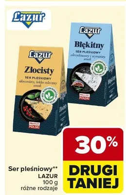 Ser pleśniowy różne rodzaje promocja w Carrefour