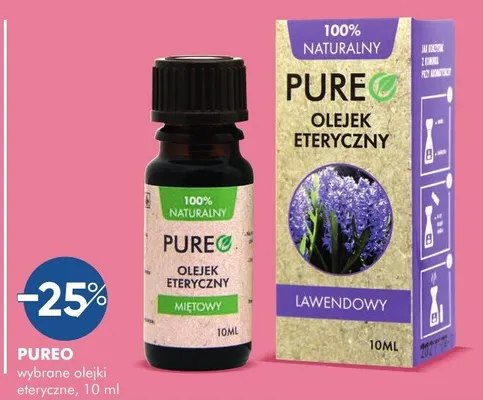 Olejek eteryczny Pureo lawendowy promocja w Super-Pharm