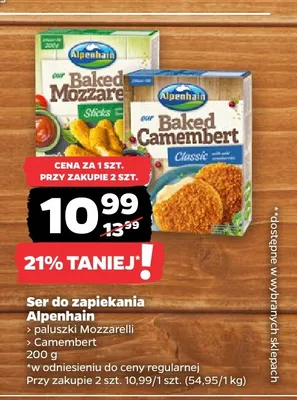 Ser do zapiekania Alpenhain Camembert promocja w Netto