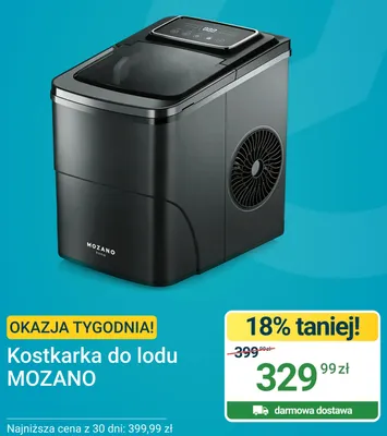 Kostkarka do lodu MOZANO promocja w ERLI