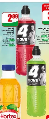 Napój izotoniczny 4move promocja w Dino