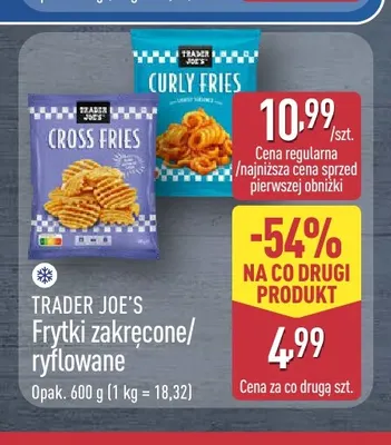 Frytki ryflowane Trader Joe's promocja w Aldi