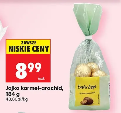 Jajka karmel-arachid promocja w Biedronka