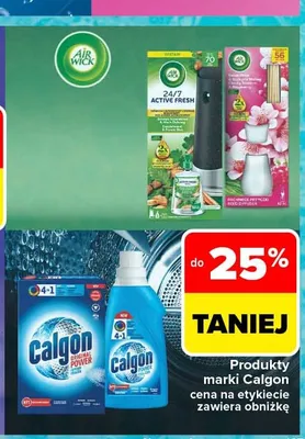 Środki do pralek Calgon promocja w Carrefour