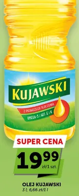 Olej Kujawski z pierwszego tłoczenia promocja w Euro Sklep