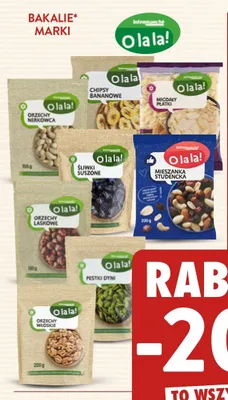 Chipsy bananowe O la la! promocja w Intermarche