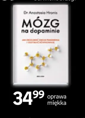 Książka Mózg na dopaminie Anastasia Hronis promocja w Empik