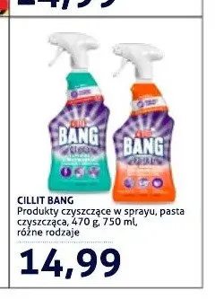 Produkty czyszczące w sprayu Cillit Bang promocja w Blue Stop