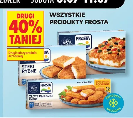 Steki rybne Frosta promocja w Biedronka