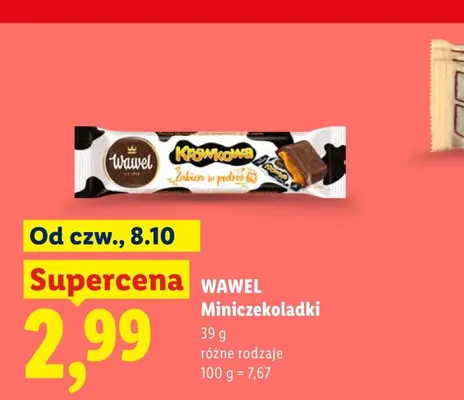 Miniczekoladki Wawel promocja w Lidl