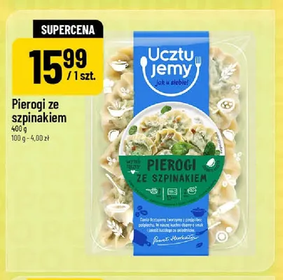 Pierogi ze szpinakiem Ucztujemy promocja w POLOmarket
