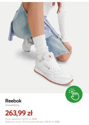 Sneakersy Reebok promocja w eobuwie.pl