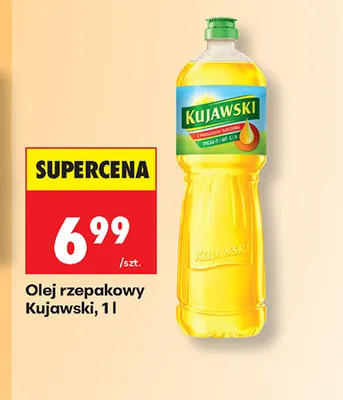 Olej rzepakowy Kujawski promocja w Biedronka