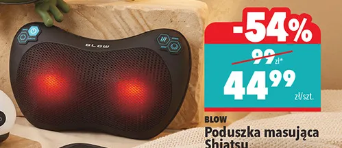 Poduszka masująca Blow Shiatsu promocja w Biedronka