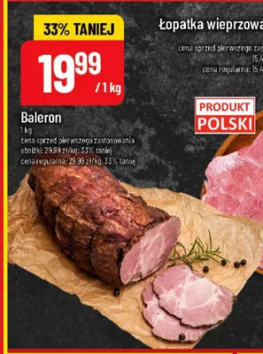 Baleron promocja w POLOmarket
