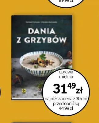 Książka Dania z grzybów promocja w Empik