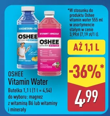 Vitamin Water promocja w Aldi