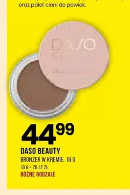 Bronzer w kremie Daso Beauty promocja w Drogerie Natura