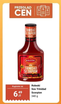 Sos Trinidad Scorpion Roleski promocja w Biedronka