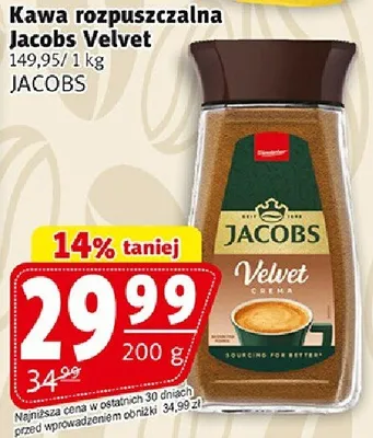 Kawa rozpuszczalna Jacobs Velvet promocja w Prim Market