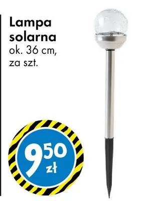 Lampa solarna promocja w Tedi