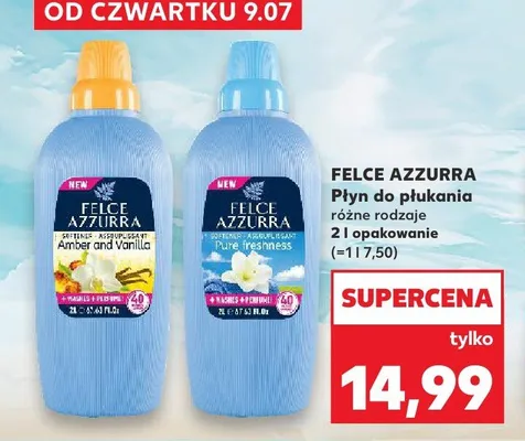 Płyn do płukania Felce Azzurra Amber and Vanilla promocja w Kaufland