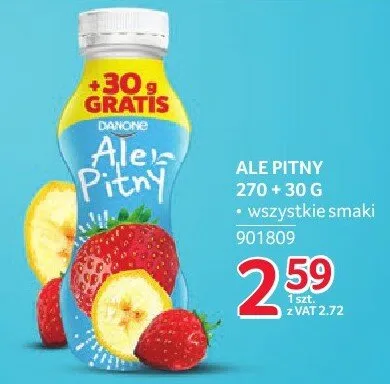 Napój Ale Pitny 270+30g promocja w Selgros