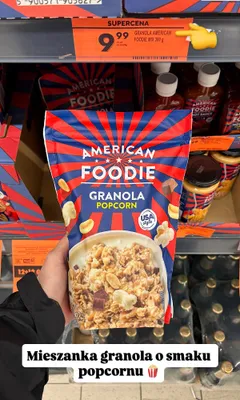 Granola American Foodie Mix promocja w Biedronka