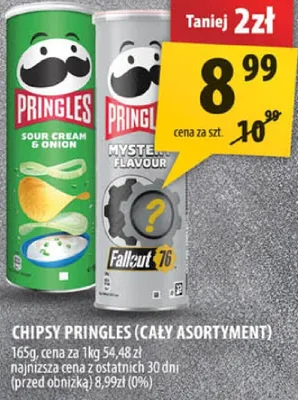 Chipsy Pringles (cały asortyment) promocja w Arhelan