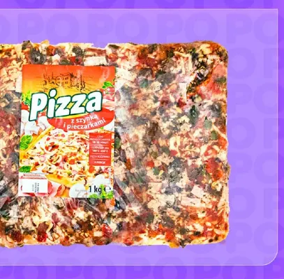 Pizza z szynką i pieczarkami promocja w POLOmarket