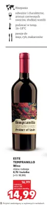 Wino Este Tempranillo promocja w Kaufland