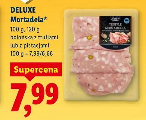 Mortadela bolońska z truflami  promocja w Lidl