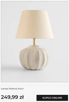 Lampa stołowa Solun home & you promocja w home&you