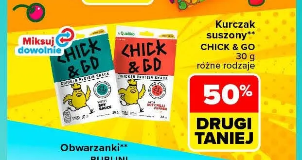 Kurczak suszony Chick & Go promocja w Carrefour