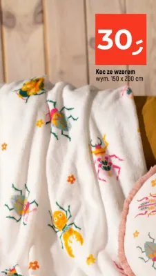 Koc ze wzorem promocja w Dealz